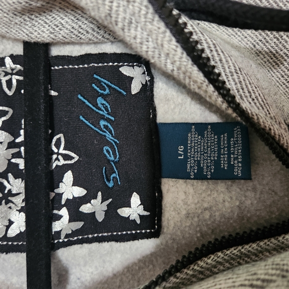 Sebby Gray Pea Coat Classic Winter Essential - Picture 4 of 9